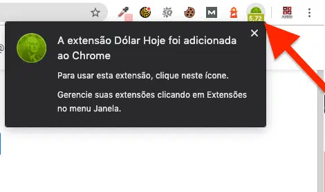 Dólar hoje